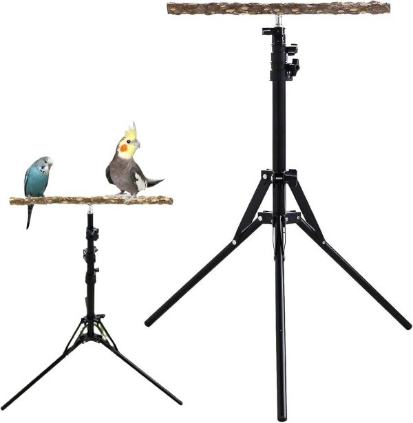 Soporte Ajustable para Perchas de Pájaros: Versatilidad, Comodidad y Mejora en el Entrenamiento - Imagen 8