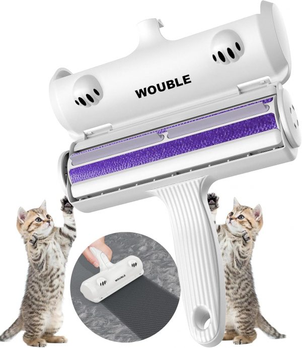 Rodillo Reutilizable Quitapelos para Mascotas – Cepillo de Limpieza Eficaz para Gatos y Perros