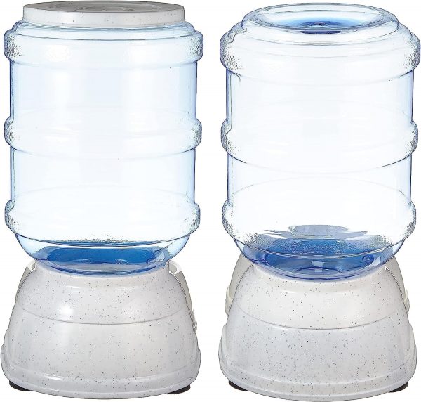 Dispensador de agua para mascotas, bebedero y comedero, pequeño - Imagen 6