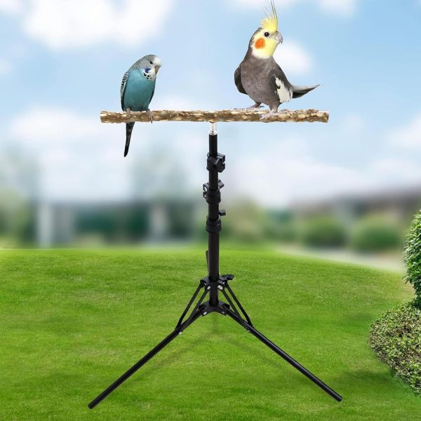 Soporte Ajustable para Perchas de Pájaros: Versatilidad, Comodidad y Mejora en el Entrenamiento - Imagen 2