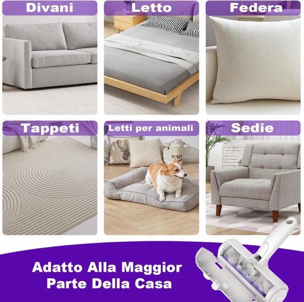 Rodillo Reutilizable Quitapelos para Mascotas – Cepillo de Limpieza Eficaz para Gatos y Perros - Imagen 3